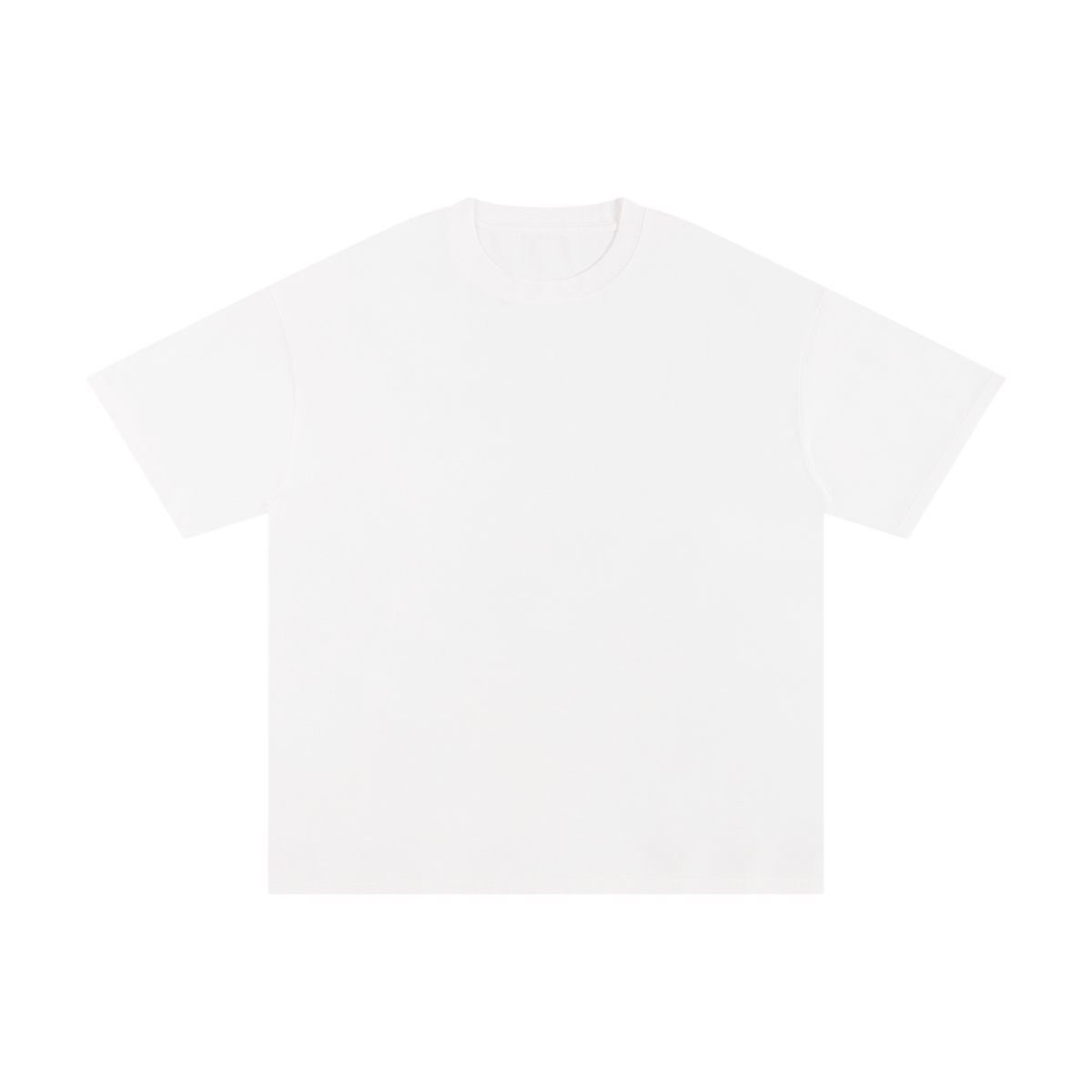 Unisex Pure Cotton T-Shirt // White w/ Heritage Navy Contrast Print